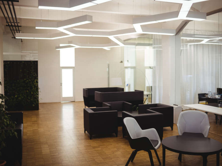 View of modern office